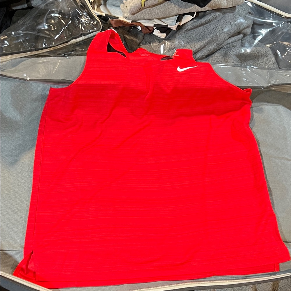 Nike Bright Red Sports Tank